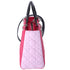 Christian Dior Lady Dior Medium Bag Handbag Pink Light Pink Black Lambskin